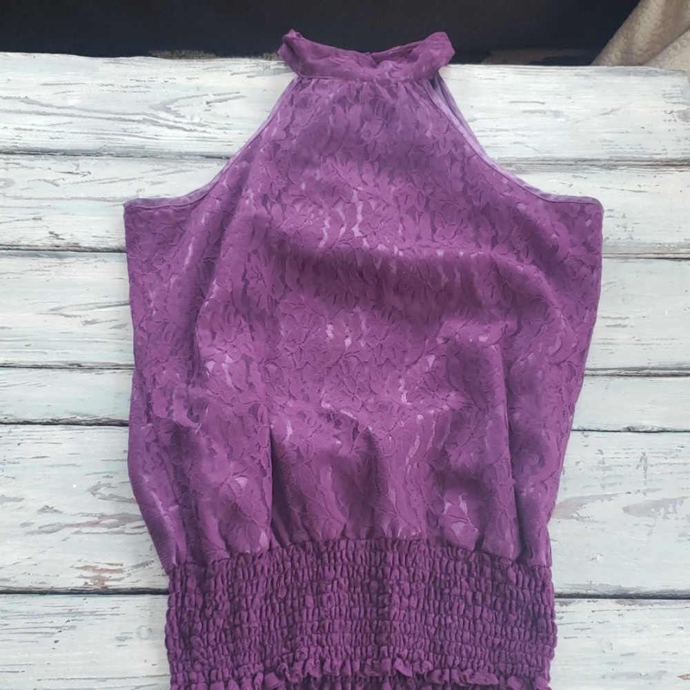 EUC Vanity lace tank